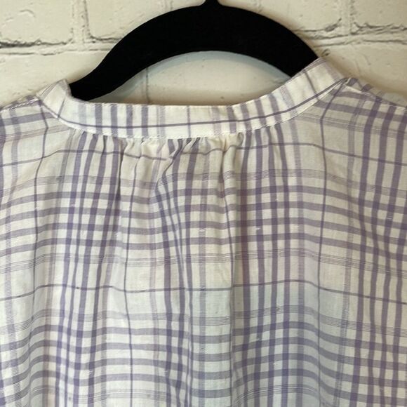 Universal Thread Purple and White Long Sleeved Shirt, size xs, new with tags - Picture 5 of 6